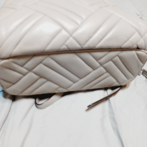 Michael Kors Abbey Medium Optic White Backpack - Picture 4 of 6